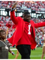 San-Francisco-49ers-Frank-Gore-Hall-of-Fame-Induction-Red-Jacket-Blazer