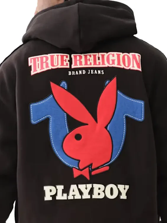True Religion X Playboy Fleece Zip Hoodie