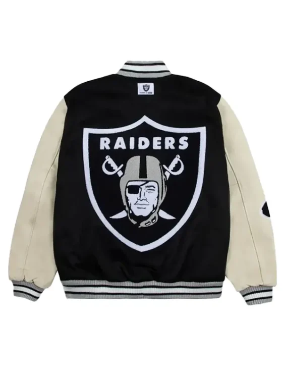 Tyler, The Creator Golf Wang X Nfl Raiders Letterman Jacket Black