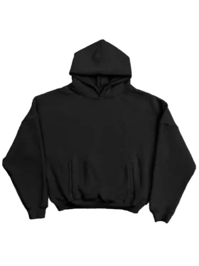 Vitriolic Black Oversized Pullover Hoodie
