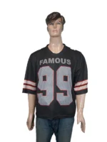 Billie Eilish Oversize Famous Jersey for women featuring a bold cinematic silhouette and premium athletic mesh for a high-status profile.