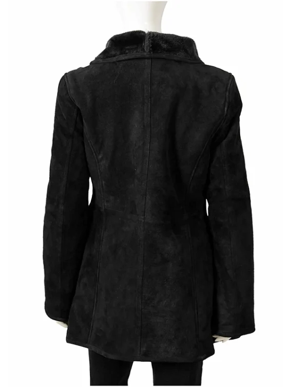 black-shearling-coat-in-suede-leather-for-women