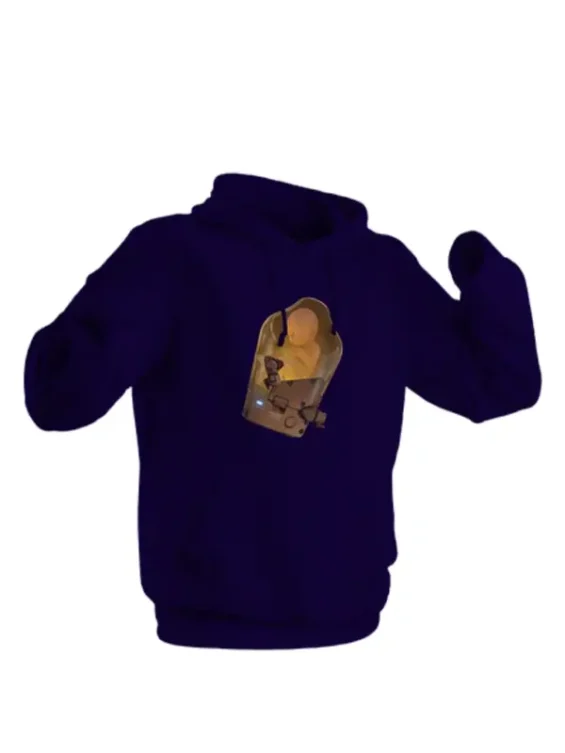 death-stranding-bb-sleeping-hoodie