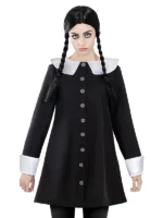 Adult Wednesday Addams Plus Size Costume