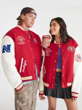 Aeropostale San Francisco 49ers Bomber Jacket