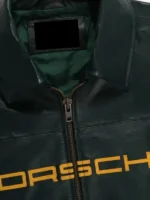 Aime Leon Dore × Porsche 993 Leather Jacket - Dark Green
