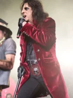 Alice Cooper Red Velvet Coat