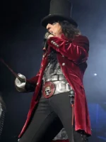 Alice Cooper Red Velvet Coat