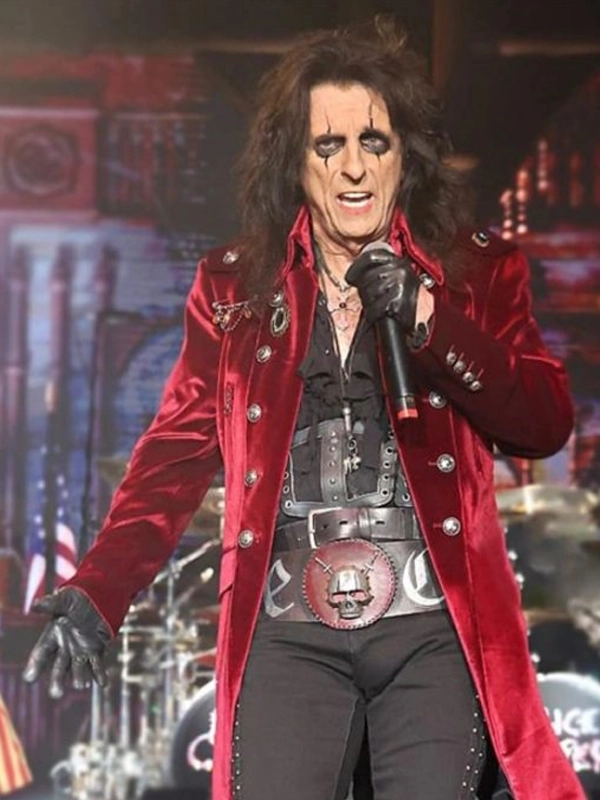Alice Cooper Red Velvet Coat Alice Cooper Red Velvet Coat