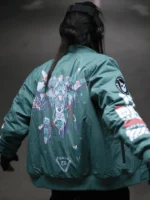 Arsenal-Boomslank-x-M.RAGE-Bomber-Jacket-Green