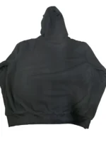 Nightwing Hoodie black back view showcasing a sleek urban silhouette and high-quality reinforced stitching for a premium fashion profile.
