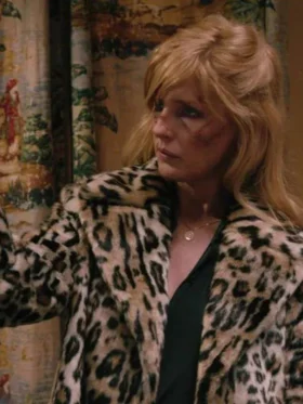 Beth Dutton Cheetah Print Fur Coat