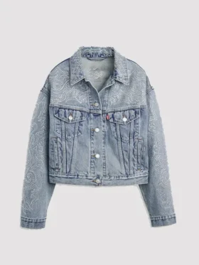 Beyonce x Levis Shrunken 90s Trucker Jacket