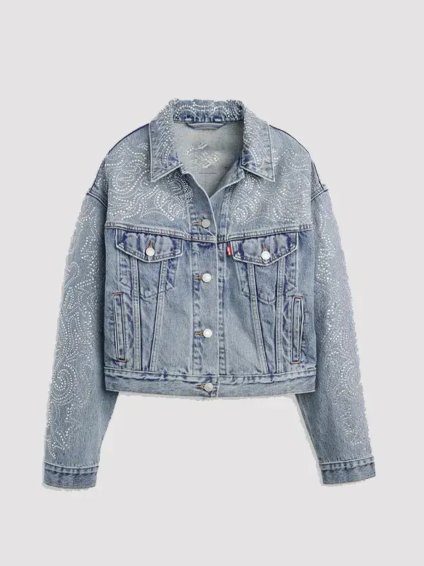 Beyonce-x-Levis-Shrunken-90s-Trucker-Jacket-Blue Beyonce x Levis Shrunken 90s Trucker Jacket