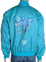 Flat lay of the Boomslank x M.RAGE Arsenal collaboration jacket with all tactical details visible.