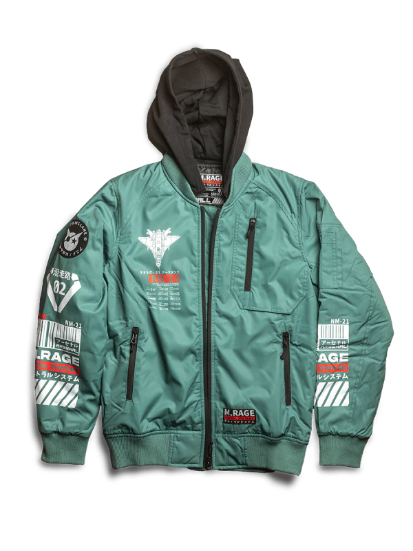 Boomslank-x-M.RAGE-Arsenal-Bomber-Jacket-Green Boomslank-x-M.RAGE-Arsenal-Bomber-Jacket-Green