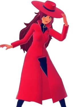 Carmen Sandiego Red Costume Coat