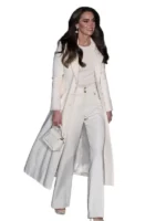 Christmas Carol Service Kate Middleton White Coat