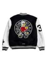 Chrome Hearts Timmy Varsity Jacket - Black & White