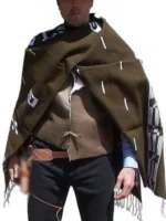 Clint Eastwood Man With No Name A Fistful of Dollars Cowboy Poncho