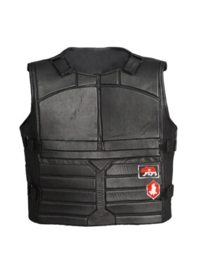 Cyberpunk 2077 Johnny Silverhand black leather Vest
