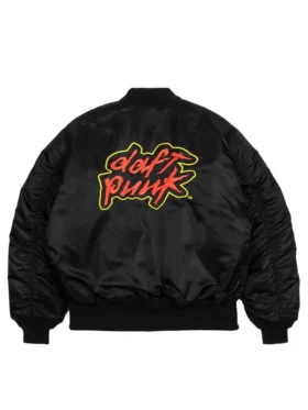 Daft-Punk-x-Alpha-Black-Bomber-Jacket