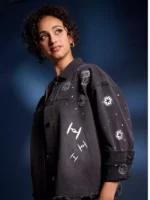 Her Universe Star Wars Darth Vader Rhinestone Denim Jacket Her Universe Exclusive
