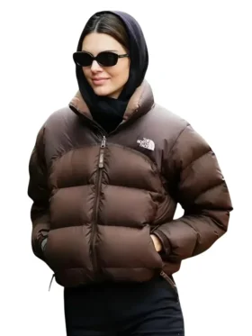Kendall Jenner North Face Puffer Jacket