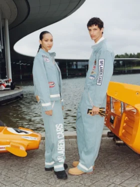 Levis X McLaren Racing Denim Jacket - Blue