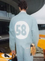 Levis X McLaren Racing blue jaen Denim Jacket