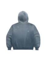 MadHappy Crystal Flower Zip Up Hoodie