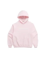 MadHappy Lace Trim Midweight Hoodie - Pink