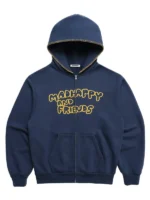 Madhappy and Friends Fleece ZIp Up Hoodie
