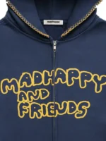 Madhappy and Friends Fleece ZIp Up Hoodie