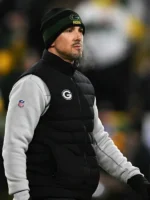 Matt Lafleur Green Bay Packers Puffer Vest Black
