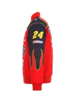 Men's Jeff Gordon JH Design Red DuPont Twill Driver Uniform Full-Snap Jacket