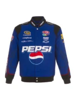 Men's Jeff Gordon JH Design Royal Pepsi Full-Snap Twill Uniform Jacket