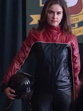 Ms De Brún Derry Girls Leather Jacket