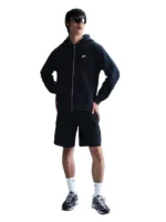 Nike Club Mens Full Zip Fleece Hoodie - Navy