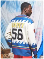 One Piece Straw Hat Crew Hockey Jersey