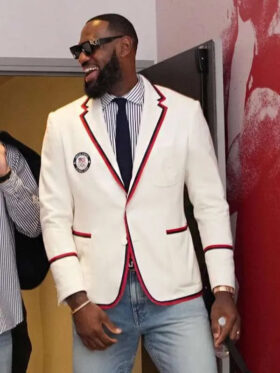 Paris-Olympics-LeBron-James-Team-USA-Blazer