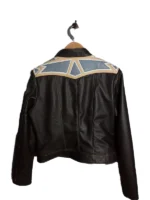 Resident Alien Sara Tomko Black Leather Jacket