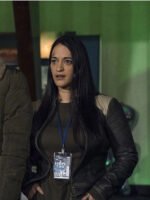 Resident Alien Sara Tomko Leather Jacket - Black