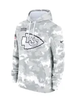 Salute To Service Kansas City Chiefs Camo 2024 Hoodie