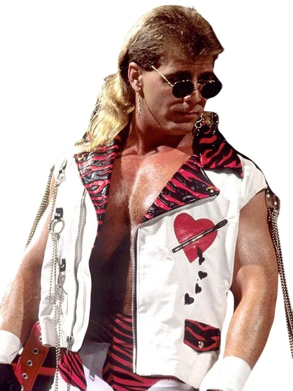 Shawn-Michaels-WWE-White-Leather-Vest Shawn-Michaels-WWE-White-Leather-Vest