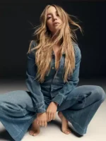 American Eagle x Sydney Sweeney Cinched Waist Denim Jacket