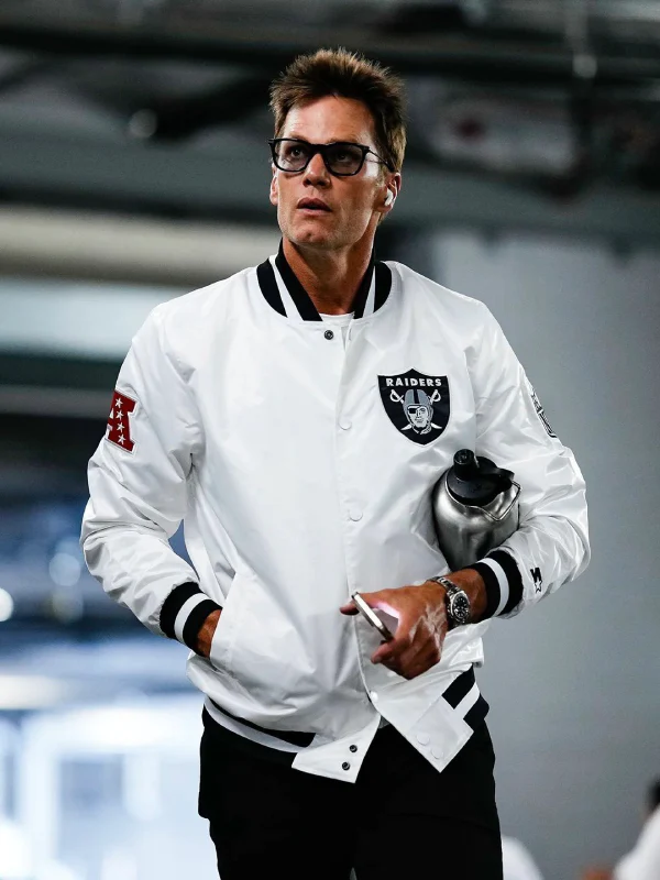 Tom_Brady_Raiders_Jacket_White Tom_Brady_Raiders_Jacket_White