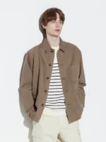 Uniqlo-Utility-Brown-Jacket