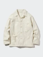 Uniqlo-Utility-White-Jacket