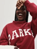 Casual Valentines Day Varsity Mockneck Sweatshirt for a seasonal look.